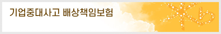 기업중대사고 배상책임보험