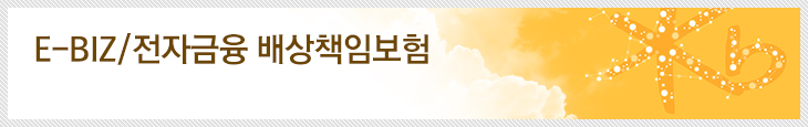 E-BIZ/전자금융 배상책임보험